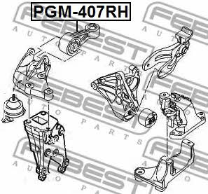 Купить Febest PGM-407RH по низкой цене в Украине!