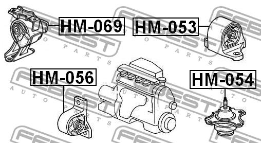 Купити Febest HM069 – суперціна на EXIST.UA!