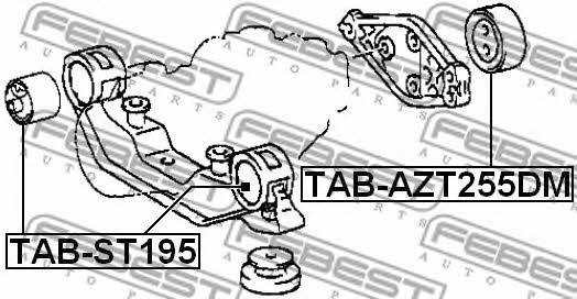 Купити Febest TAB-AZT255DM за низькою ціною в Україні!