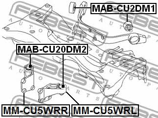 Купити Febest MM-CU5WRR за низькою ціною в Україні!