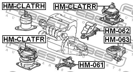 Купити Febest HM-063 за низькою ціною в Україні!