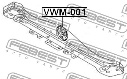 Купити Febest VWM001 – суперціна на EXIST.UA!