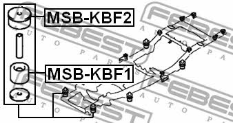 Купить Febest MSB-KBF2 по низкой цене в Украине!