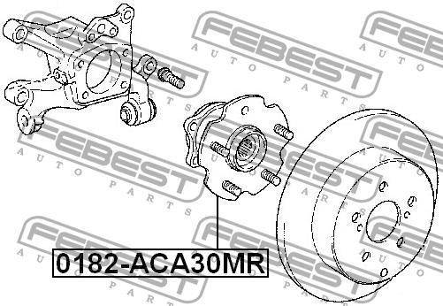 Купити Febest 0182-ACA30MR за низькою ціною в Україні!