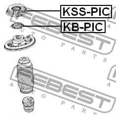 Купити Febest KBPIC – суперціна на EXIST.UA!