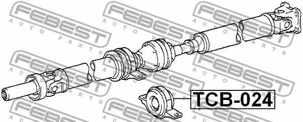 Купити Febest TCB024 – суперціна на EXIST.UA!