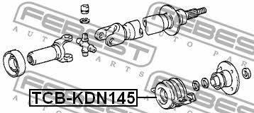 Купить Febest TCBKDN145 – отличная цена на EXIST.UA!