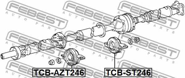 Купить Febest TCBST246 – отличная цена на EXIST.UA!