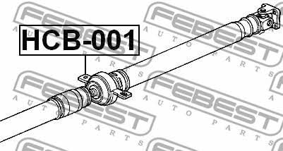 Купить Febest HCB001 – отличная цена на EXIST.UA!