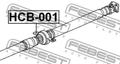 Купить Febest HCB-001 по низкой цене в Украине!