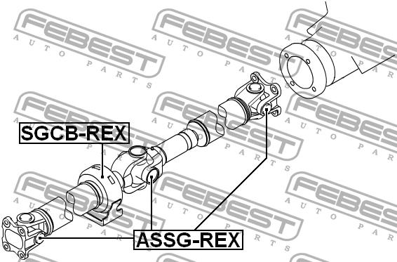 Купить Febest SGCB-REX по низкой цене в Украине!