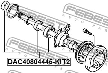 Купить Febest DAC40804445KIT2 – отличная цена на EXIST.UA!