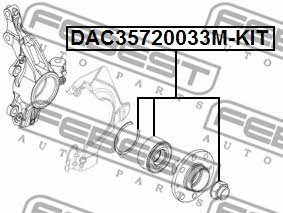 Купити Febest DAC35720033MKIT – суперціна на EXIST.UA!