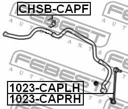 Купить Febest CHSB-CAPF по низкой цене в Украине!