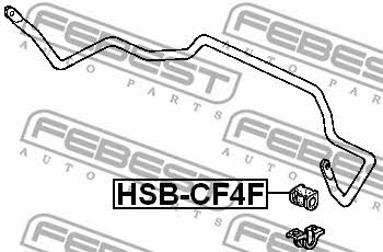 Купити Febest HSB-CF4F за низькою ціною в Україні!