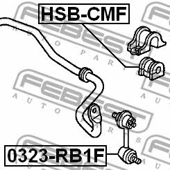 Купить Febest HSB-CMF по низкой цене в Украине!