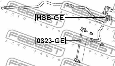 Купить Febest HSB-GE по низкой цене в Украине!