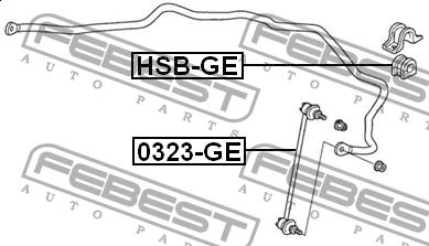 Купить Febest HSBGE – отличная цена на EXIST.UA!