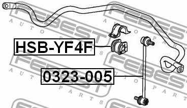 Купити Febest HSB-YF4F за низькою ціною в Україні!