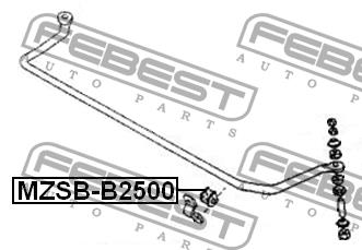 Купити Febest MZSB-B2500 за низькою ціною в Україні!