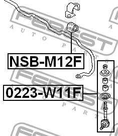 Купити Febest NSBM12F – суперціна на EXIST.UA!