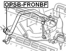 Купить Febest OPSB-FRONBF по низкой цене в Украине!