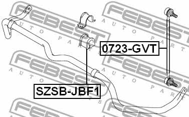 Купить Febest SZSB-JBF1 по низкой цене в Украине!