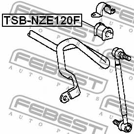 Купити Febest TSBNZE120F – суперціна на EXIST.UA!