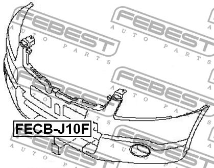 Купити Febest FECBJ10F – суперціна на EXIST.UA!