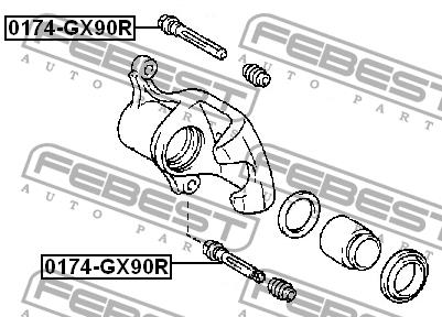 Купить Febest 0174GX90R – отличная цена на EXIST.UA!