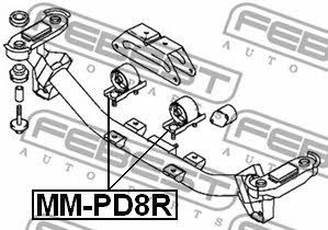 Купить Febest MM-PD8R по низкой цене в Украине!