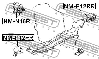 Купити Febest NM-P12RR за низькою ціною в Україні!