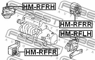 Купить Febest HMRFFR – отличная цена на EXIST.UA!