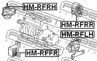 Купить Febest HM-RFRH по низкой цене в Украине!