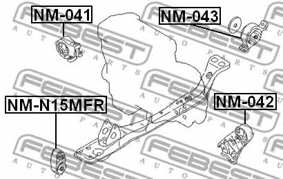 Купить Febest NM-041 по низкой цене в Украине!