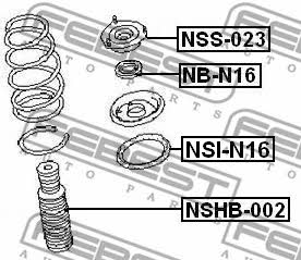 Купить Febest NSI-N16 по низкой цене в Украине!