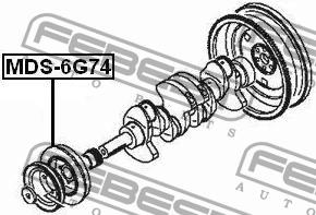 Купить Febest MDS6G74 – отличная цена на EXIST.UA!