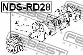 Купить Febest NDS-RD28 по низкой цене в Украине!