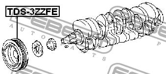 Купить Febest TDS3ZZFE – отличная цена на EXIST.UA!