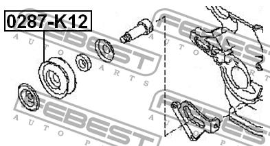 Купить Febest 0287-K12 по низкой цене в Украине!