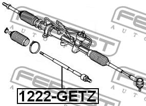 Купить Febest 1222-GETZ по низкой цене в Украине!