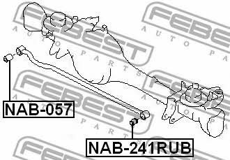 Купити Febest NAB-241RUB за низькою ціною в Україні!