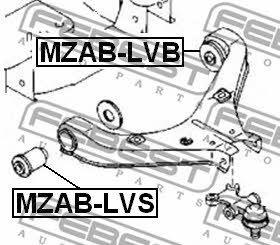 Купить Febest MZAB-LVB по низкой цене в Украине!