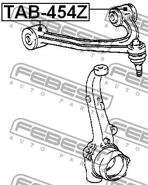 Сайлентблок переднего верхнего рычага Febest TAB-454Z