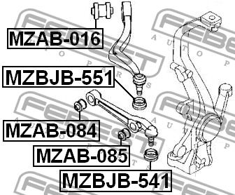 Купить Febest MZAB-084 по низкой цене в Украине!