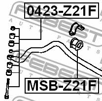 Купить Febest 0423-Z21F по низкой цене в Украине!