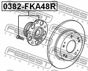 Купить Febest 0382-FKA48R по низкой цене в Украине!