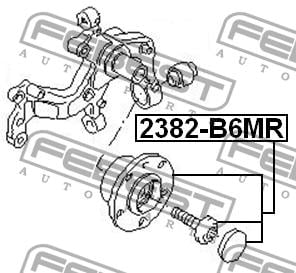 Купить Febest 2382-B6MR по низкой цене в Украине!