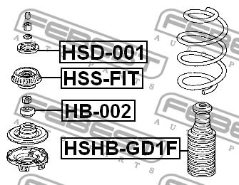 Купить Febest HSS-FIT по низкой цене в Украине!