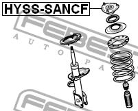 Купить Febest HYSS-SANCF по низкой цене в Украине!